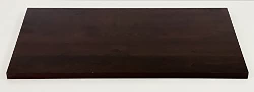 Wandregal SOLIDO 10 Farben 8 Größen, Regalboden Fachboden Regalbrett (Tabak, 120x20 cm) von Dekoleidenschaft