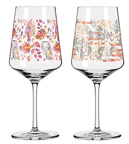 Dekomiro Set Ritzenhoff Sommerrausch Aperizzo Aperitif-Glas 2er Set mit Glasreinigungstuch von Dekomiro