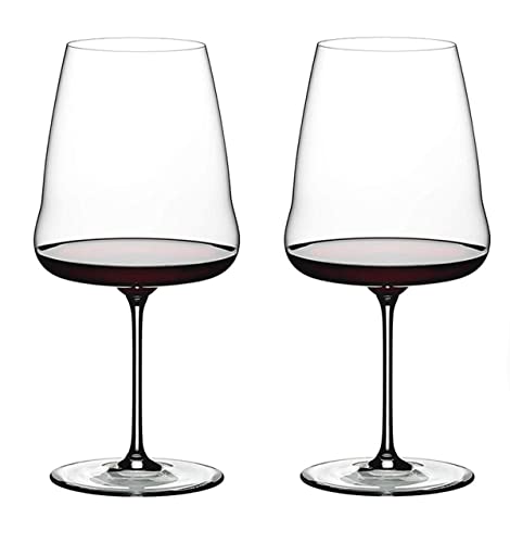 Dekomiro Set Rotweinglas Set Winewings Cabarnet Sauvignon 1234/0 im 2 er mit Glasreinigungstuch von Dekomiro