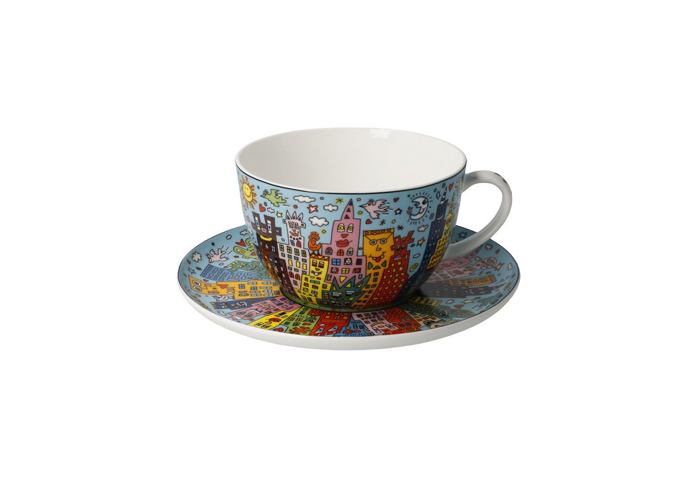 Dekomiro Tasse New York City Day, Fine Bone China Dekomiro Tasse New York City Day, Fine Bone China von Dekomiro