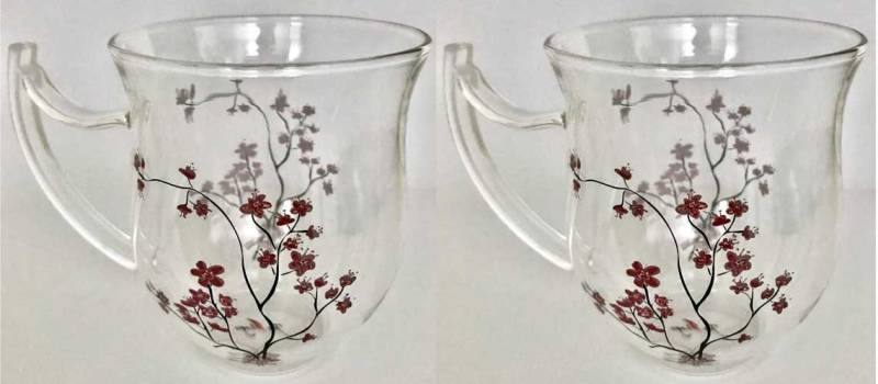 Dekomiro Teeglas, Glas von Dekomiro