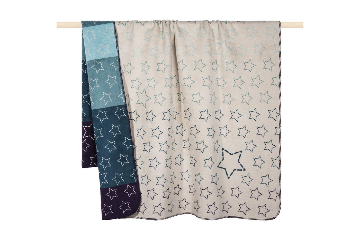 Wohndecke pad Zodiac Decke 150x200 Sterne beige, Dekomiro, Kuscheldecke, Weihnachtsdecke Wohndecke pad Zodiac Decke 150x200 Sterne beige, Dekomiro, Kuscheldecke, Weihnachtsdecke von Dekomiro