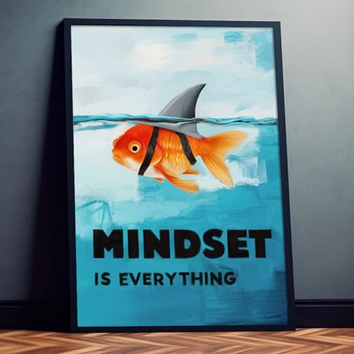 Dekomundo ?MINDSET is everything? Motivationsposter für Wohnzimmer, Schlafzimmer, Büro, 50x75 cm Dekomundo ?MINDSET is everything? Motivationsposter für Wohnzimmer, Schlafzimmer, Büro, 50x75 cm von Dekomundo