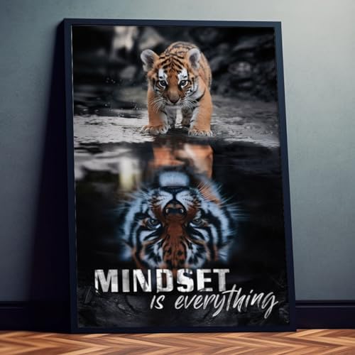 Dekomundo ?MINDSET is everything? Motivationsposter zum Einrahmen für Wohnzimmer, Schlafzimmer, Büro, 30x40 cm Dekomundo ?MINDSET is everything? Motivationsposter zum Einrahmen für Wohnzimmer, Schlafzimmer, Büro, 30x40 cm von Dekomundo