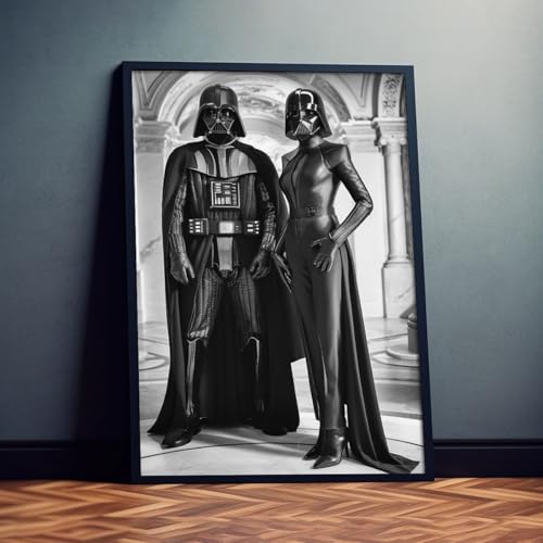 Dekomundo Mr. & Mrs. Darth Vader Poster Bild zum Einrahmen Exklusive Wandkunst für Wohnzimmer, Schlafzimmer, 50x75 cm Dekomundo Mr. & Mrs. Darth Vader Poster Bild zum Einrahmen Exklusive Wandkunst für Wohnzimmer, Schlafzimmer, 50x75 cm von Dekomundo