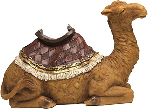 Dekop Krippenfigur Kamel liegend, mittel Höhe ca. 11,5cm passend für 14-17cm Figuren (44635096330) von Dekop