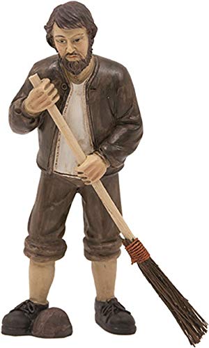 Dekop Krippenfiguren, Kehrender Knecht, geeignet für 9cm Figuren (444635096699) von Dekop