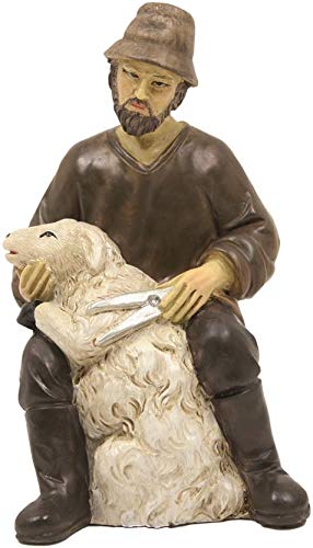 Dekop Krippenfiguren, Schafscherer, geeignet für 9cm Figuren (444635096750) von Dekop