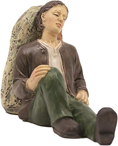 Dekop Miniatur Modellfiguren, Schlafender Wanderer, geeignet für 9cm Figuren (444444635096712) von Dekop
