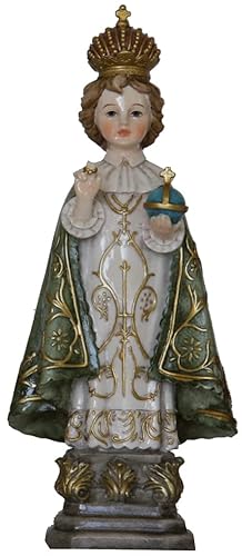 dekoprojekt Heiligenfigur Prager Jesuskind, Grüner Umhang 14,3 cm dekoprojekt Heiligenfigur Prager Jesuskind, Grüner Umhang 14,3 cm von dekoprojekt