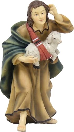 dekoprojekt Krippenfigur Hirte mit Schaf dekoprojekt Krippenfigur Hirte mit Schaf von dekoprojekt