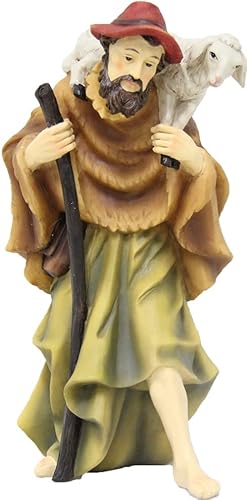 dekoprojekt Krippenfigur Hirte mit Stab dekoprojekt Krippenfigur Hirte mit Stab von dekoprojekt