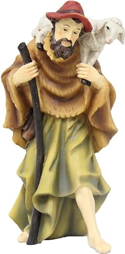 dekoprojekt Krippenfigur Hirte mit Stab von dekoprojekt