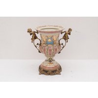 Blumentopf Plateau Zwei Spielende Engel Porzellan Mit Bronze Flasche Jugendstil Vase Ornamente Vintage Art Deco Geschenk Blumentopf Plateau Zwei Spielende Engel Porzellan Mit Bronze Flasche Jugendstil Vase Ornamente Vintage Art Deco Geschenk von DekorStyle