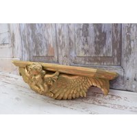 Gold Wand Konsole - Regal Vintage Stil Hängen Engel Dekor Wohn Geschenk Zur Housewarming von DekorStyle