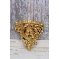 Gold Wand Konsole - Regal Vintage Stil Hängend Kunstwerk Dekoration Wohn Dekor Geschenk Zum Einzug von DekorStyle
