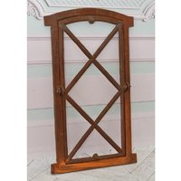 Gusseisen Rahmen Fenster - Fensterladen Kiste in Rustikalem Braun Perfektes Geschenk Für Haus & Garten Dekor Einweihungsparty Gartenkunst von DekorStyle