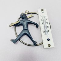 Walter Bosse Thermometer „Skifahrer" von DekorativeObjekte