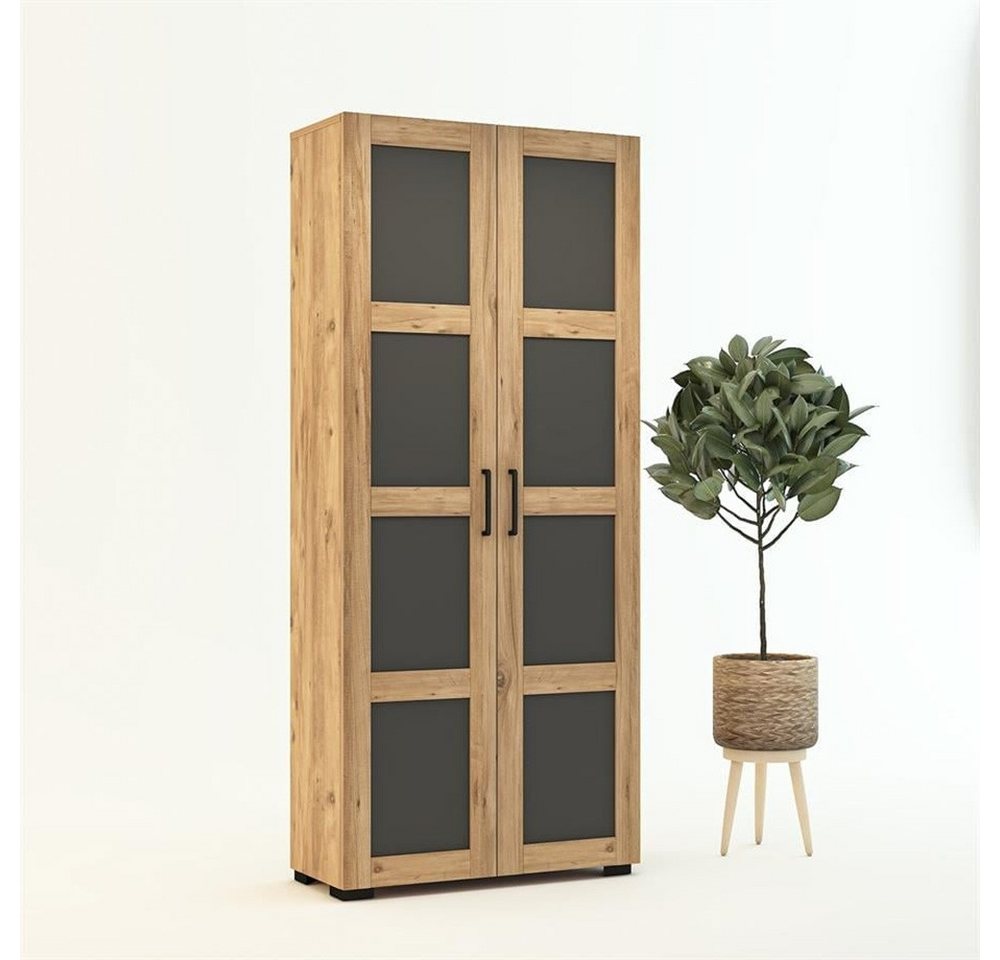 Dekorex Garderobenständer Garderobe, 2 Türen, Nussbaum, Modern, Kompakt Dekorex Garderobenständer Garderobe, 2 Türen, Nussbaum, Modern, Kompakt von Dekorex