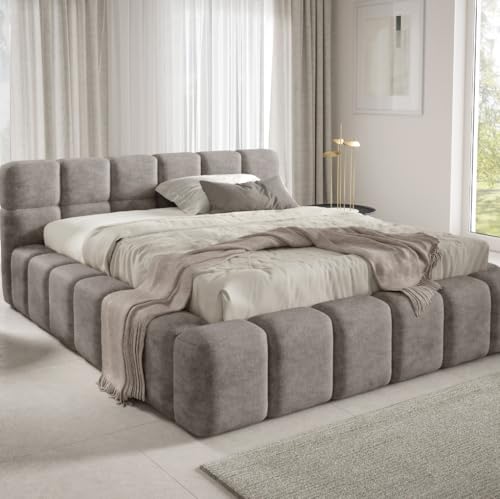 Dekori Möbel Polsterbett NUBO Premium mit Bettkasten (Perfect Harmony 04, 140 x 200 cm) von Dekori Möbel