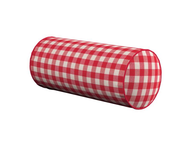 Dekoria Dekokissen Einfache Nackenrolle Ø 16 x 40 cm, Christmas von Dekoria