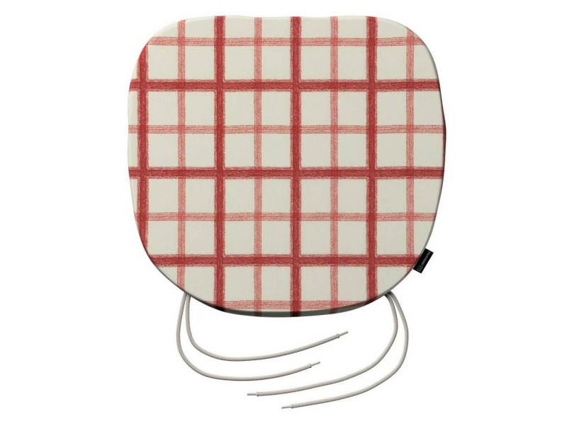 Dekoria Dekokissen Stuhlkissen Marcus mit Bindeschnur 40 x 37 x 2,5 cm, Avinon Dekoria Dekokissen Stuhlkissen Marcus mit Bindeschnur 40 x 37 x 2,5 cm, Avinon von Dekoria