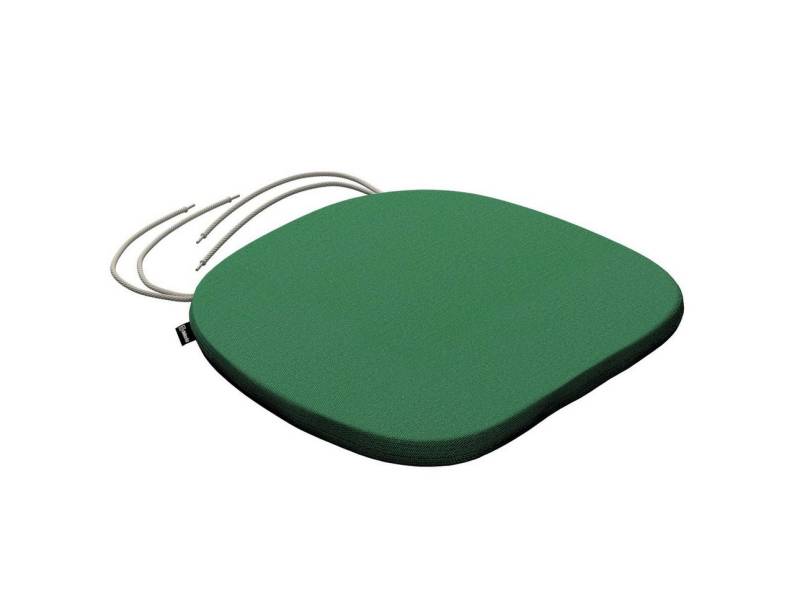 Dekoria Dekokissen Stuhlkissen Marcus mit Bindeschnur 40 x 37 x 2,5 cm, Loneta von Dekoria