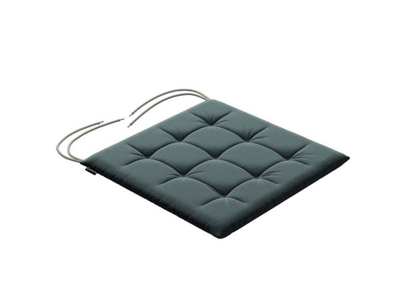 Dekoria Dekokissen Stuhlkissen Jonas mit Bindeschnur 40 x 40 x 3,5 cm, Ingrid von Dekoria