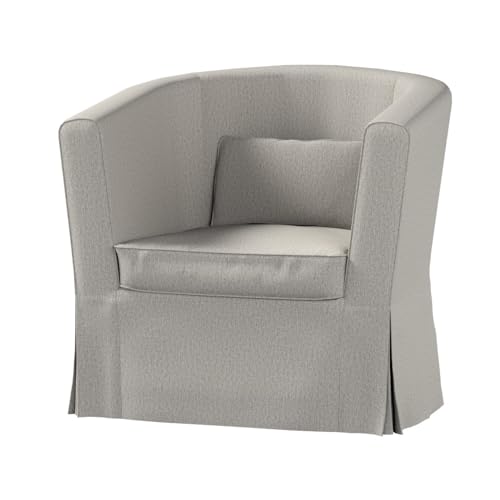 Dekoria Ersatz für Bezug für Ektorp Tullsta Sessel Sofahusse passend für Modell Ektorp grau von Dekoria