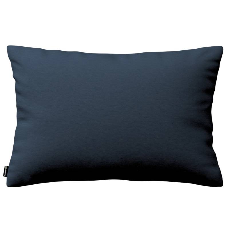 Dekoria Kissenhülle Kinga Rechteckig aus Stoffkollektion Quadro in Marineblau in 60 x 40 cm von Dekoria