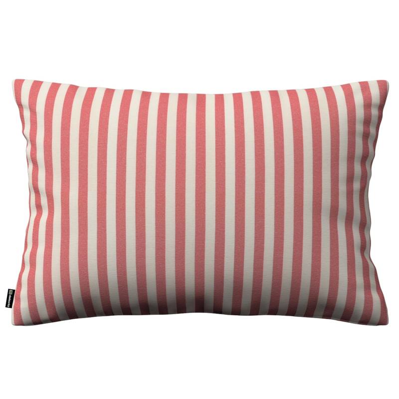 Dekoria Kissenhülle Kinga Rechteckig aus Stoffkollektion Quadro in Rot-Ecru  in 47 x 28 cm von Dekoria