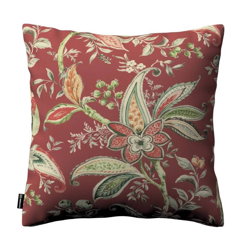 Dekoria Kissenhülle Kinga aus Stoffkollektion Gardenia in Rot in 60 x 60 cm von Dekoria