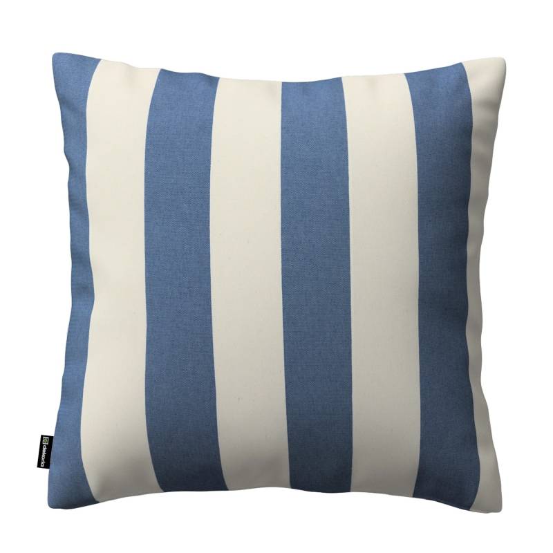 Dekoria Kissenhülle Kinga aus Stoffkollektion Quadro in Blau-Weiß in 60 x 60 cm Dekoria Kissenhülle Kinga aus Stoffkollektion Quadro in Blau-Weiß in 60 x 60 cm von Dekoria