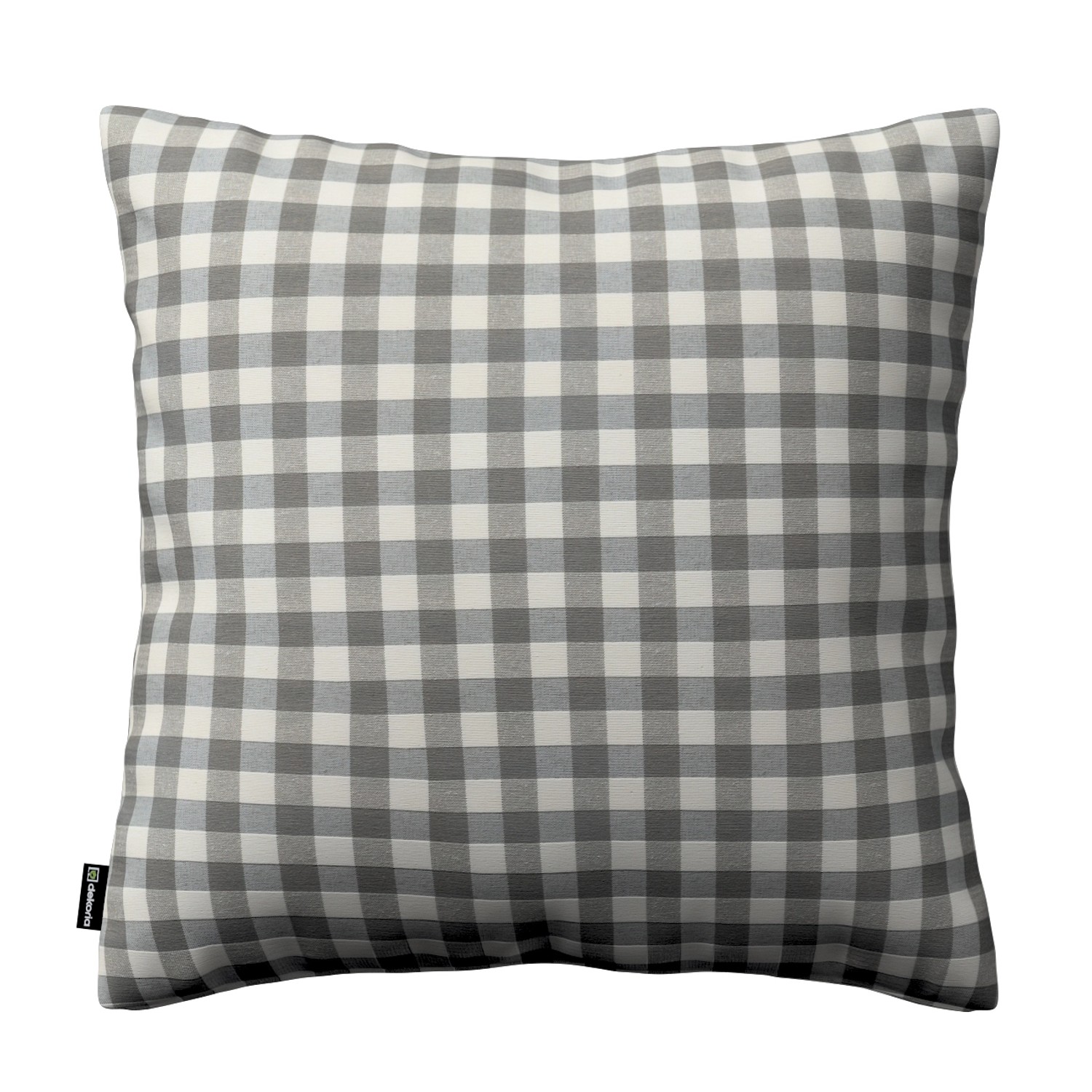 Dekoria Kissenhülle Kinga aus Stoffkollektion Quadro in Grau-Ecru in 60 x 60 cm Dekoria Kissenhülle Kinga aus Stoffkollektion Quadro in Grau-Ecru in 60 x 60 cm von Dekoria