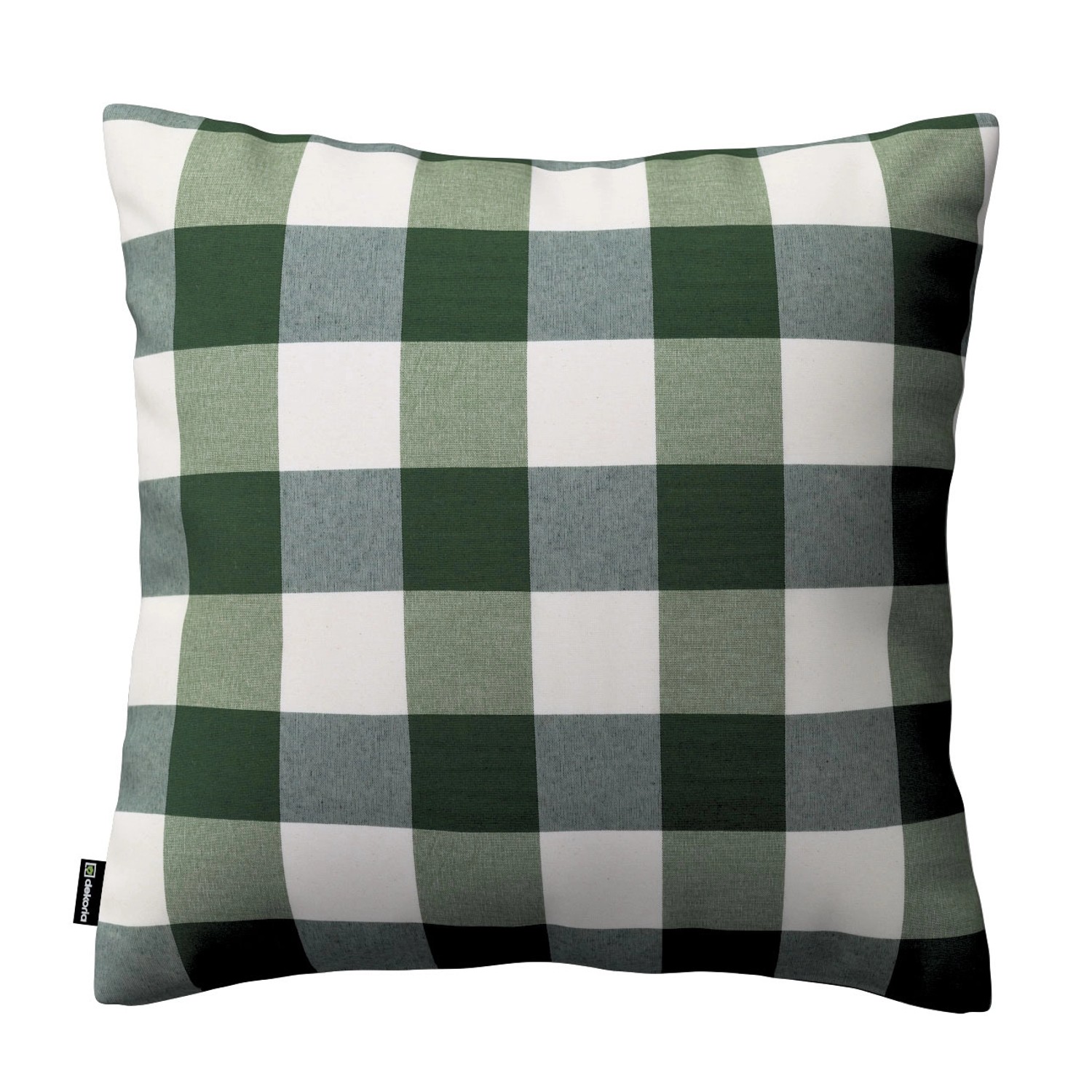 Dekoria Kissenhülle Kinga aus Stoffkollektion Quadro in Grün-Ecru in 50 x 50 cm Dekoria Kissenhülle Kinga aus Stoffkollektion Quadro in Grün-Ecru in 50 x 50 cm von Dekoria