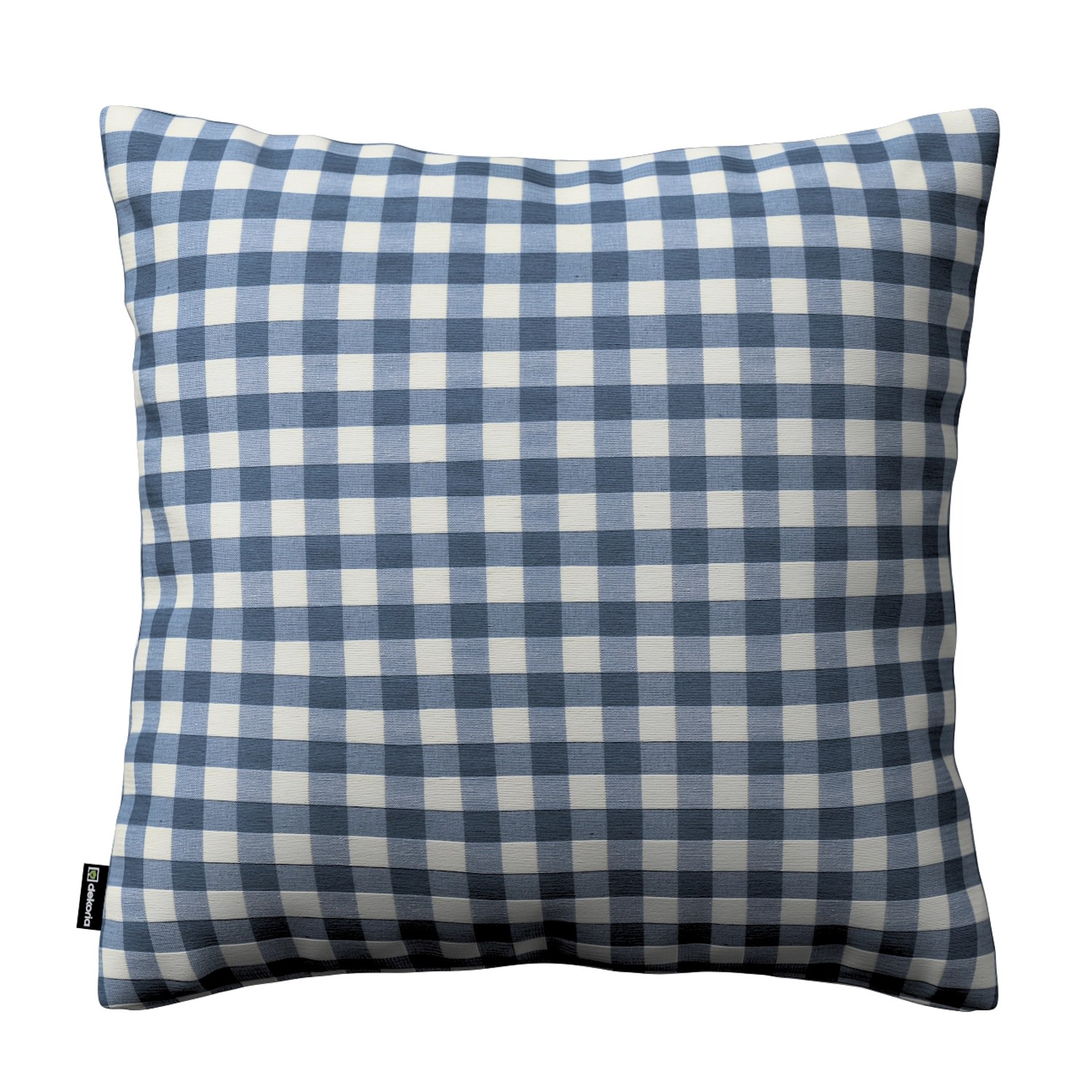 Dekoria Kissenhülle Kinga aus Stoffkollektion Quadro in Marineblau-Ecru in 43 x 43 cm Dekoria Kissenhülle Kinga aus Stoffkollektion Quadro in Marineblau-Ecru in 43 x 43 cm von Dekoria