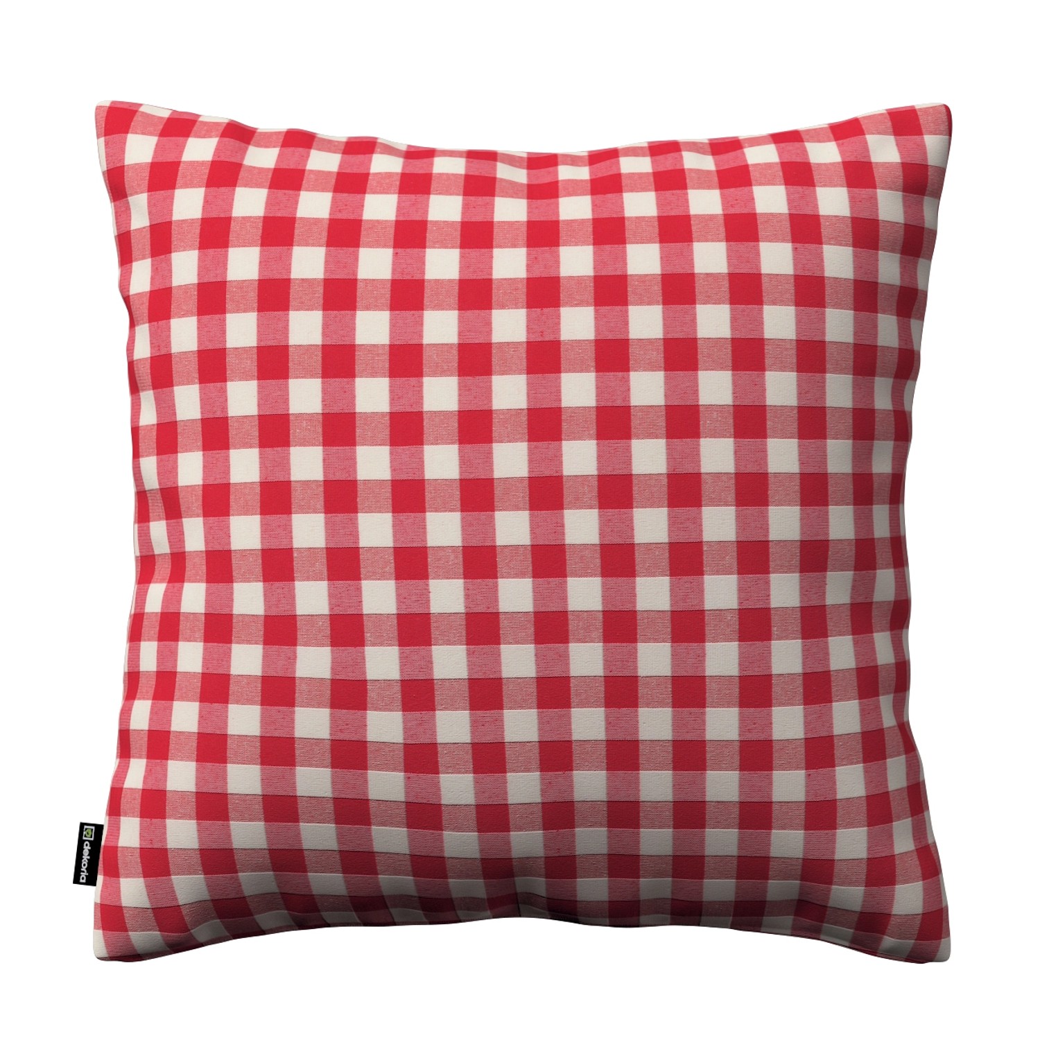 Dekoria Kissenhülle Kinga aus Stoffkollektion Quadro in Rot-Ecru in 43 x 43 cm Dekoria Kissenhülle Kinga aus Stoffkollektion Quadro in Rot-Ecru in 43 x 43 cm von Dekoria