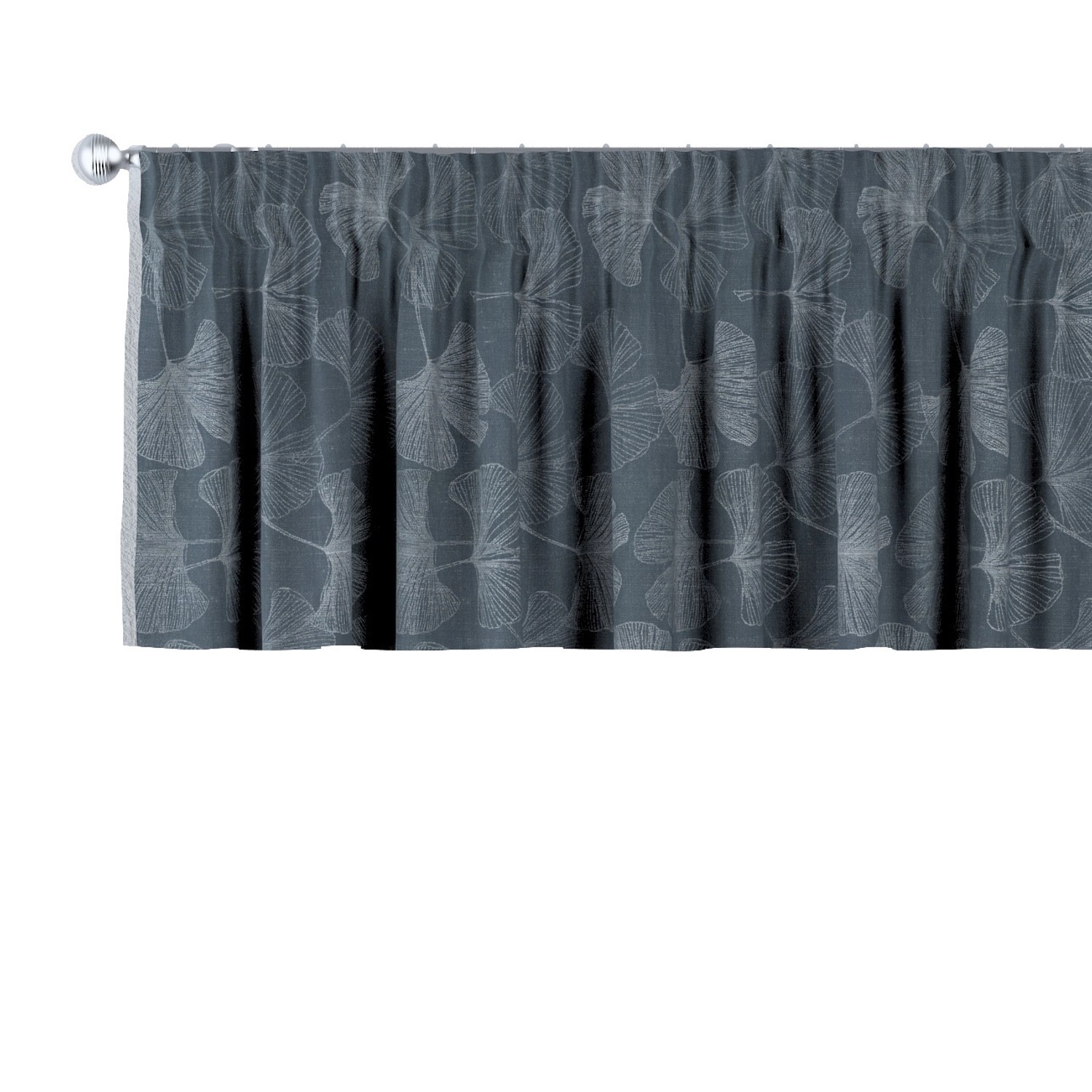Dekoria Kurzgardine mit Kräuselband aus Stoffkollektion Flowers in Graphite-Silbern in 130 x 40 cm Dekoria Kurzgardine mit Kräuselband aus Stoffkollektion Flowers in Graphite-Silbern in 130 x 40 cm von Dekoria