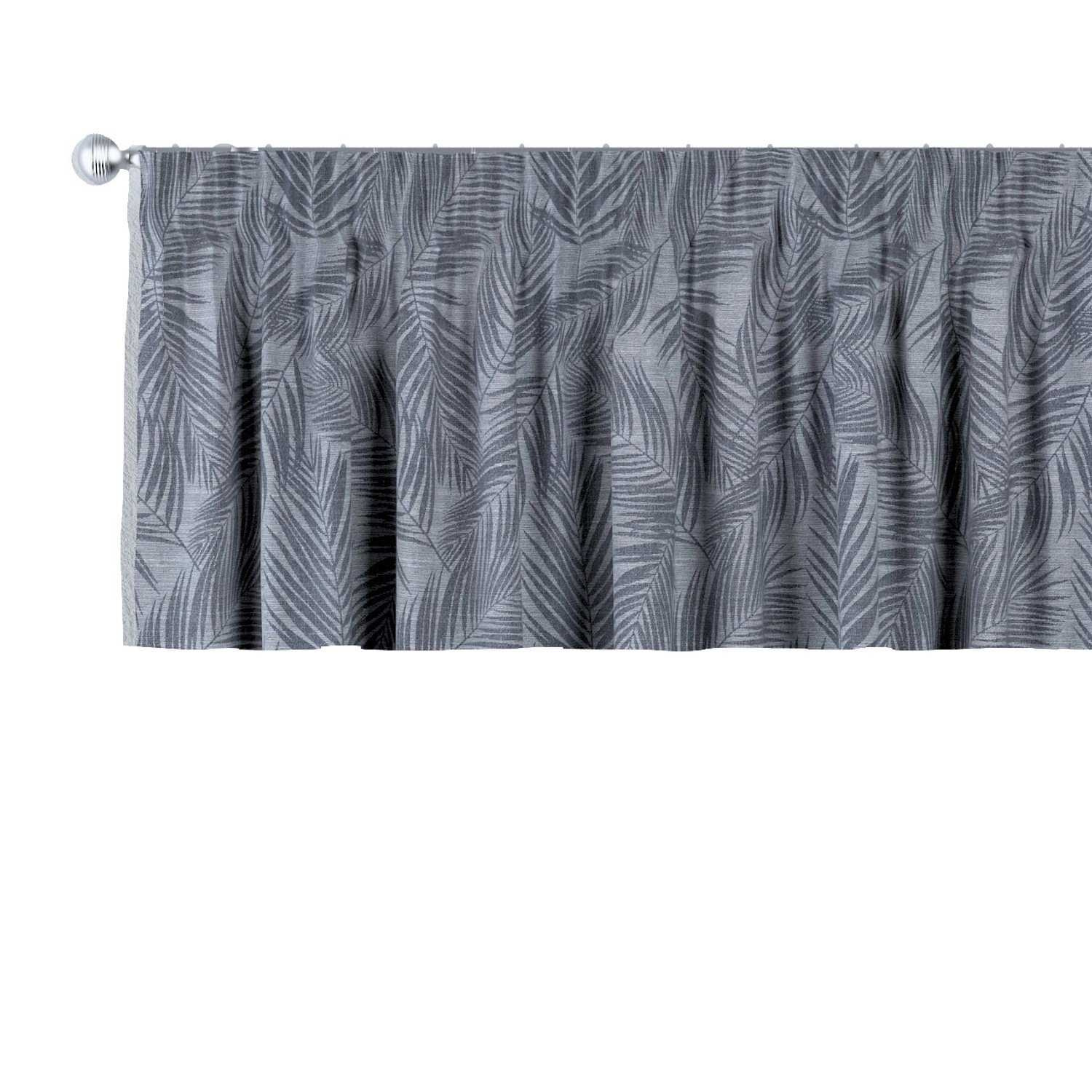 Dekoria Kurzgardine mit Kräuselband aus Stoffkollektion Flowers in Graphite-Silbern in 260 x 40 cm Dekoria Kurzgardine mit Kräuselband aus Stoffkollektion Flowers in Graphite-Silbern in 260 x 40 cm von Dekoria