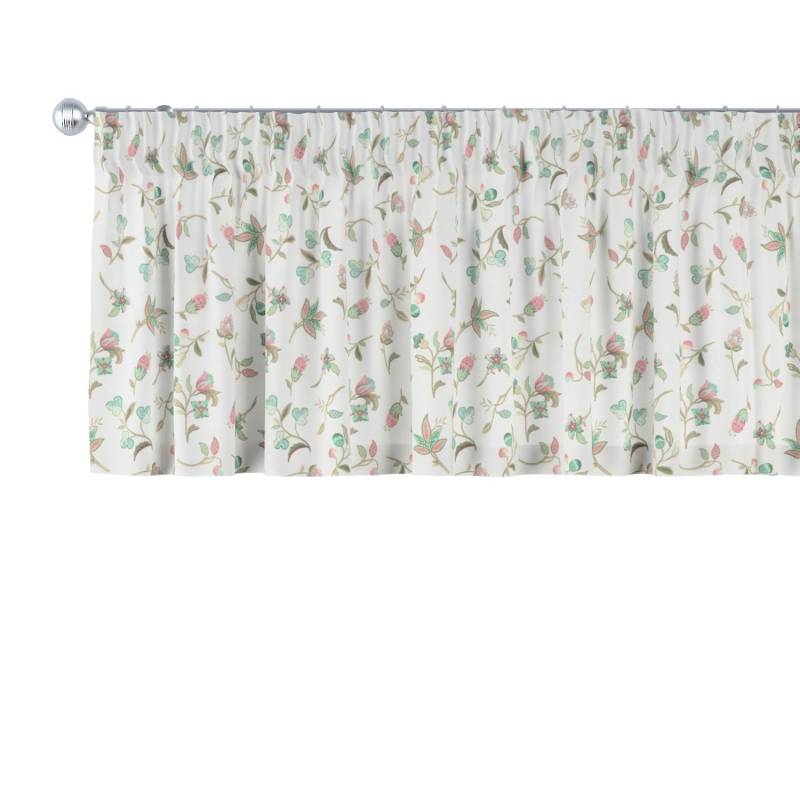 Dekoria Kurzgardine mit Kräuselband aus Stoffkollektion Londres in Ecru in 260 x 40 cm von Dekoria