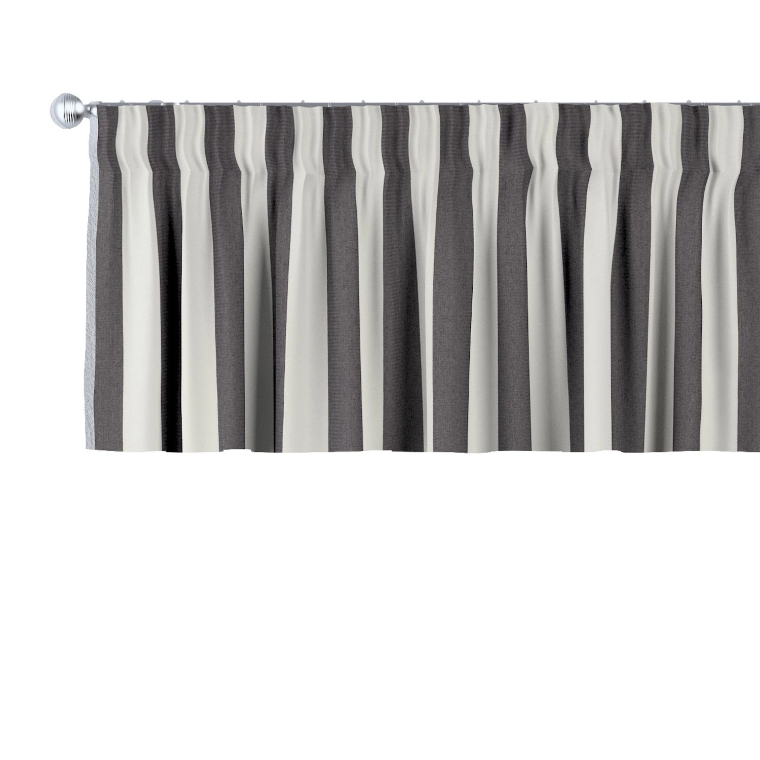 Dekoria Kurzgardine mit Kräuselband aus Stoffkollektion Quadro in Anthrazit-Weiß in 390 x 40 cm Dekoria Kurzgardine mit Kräuselband aus Stoffkollektion Quadro in Anthrazit-Weiß in 390 x 40 cm von Dekoria