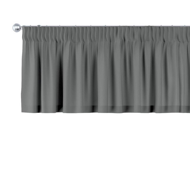 Dekoria Kurzgardine mit Kräuselband aus Stoffkollektion Quadro in Grau in 130 x 40 cm Dekoria Kurzgardine mit Kräuselband aus Stoffkollektion Quadro in Grau in 130 x 40 cm von Dekoria