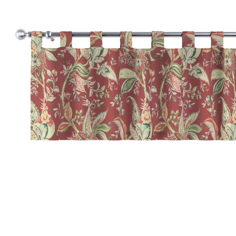 Dekoria Kurzgardine mit Schlaufen aus Stoffkollektion Gardenia in Rot in 390 x 40 cm Dekoria Kurzgardine mit Schlaufen aus Stoffkollektion Gardenia in Rot in 390 x 40 cm von Dekoria