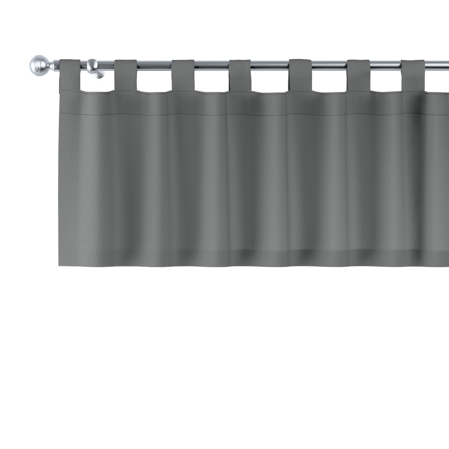 Dekoria Kurzgardine mit Schlaufen aus Stoffkollektion Quadro in Grau in 130 x 40 cm Dekoria Kurzgardine mit Schlaufen aus Stoffkollektion Quadro in Grau in 130 x 40 cm von Dekoria