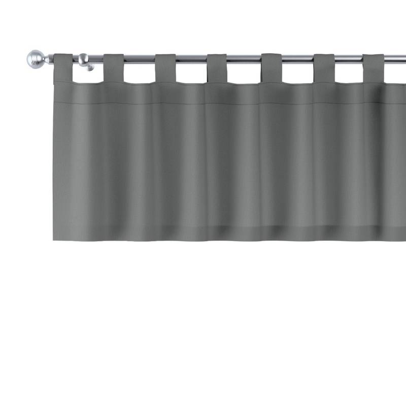 Dekoria Kurzgardine mit Schlaufen aus Stoffkollektion Quadro in Grau in 260 x 40 cm Dekoria Kurzgardine mit Schlaufen aus Stoffkollektion Quadro in Grau in 260 x 40 cm von Dekoria