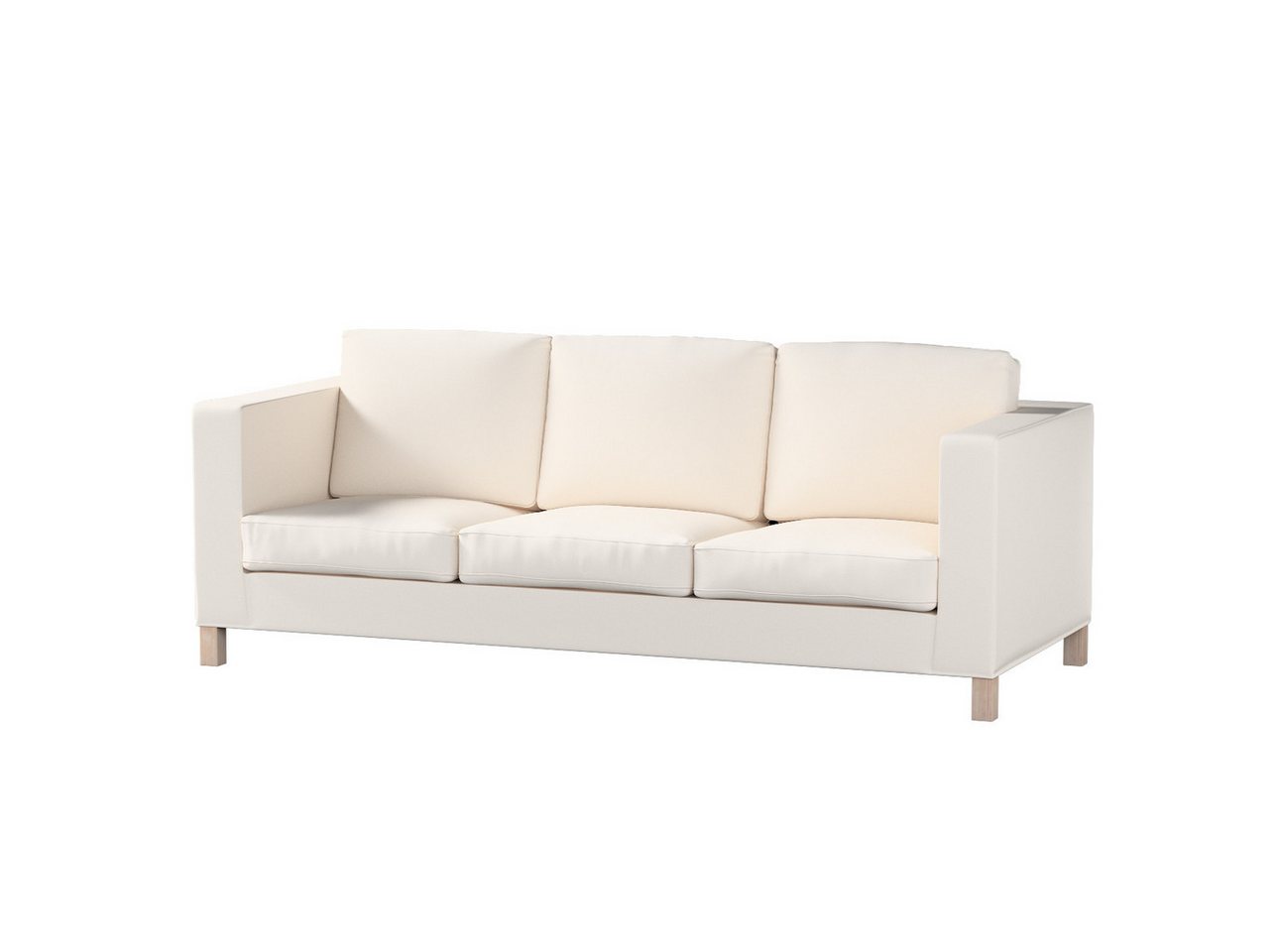 Dekoria Sofahusse Karlanda 3-Sitzer Sofa nicht ausklappbar kurz, Etna von Dekoria