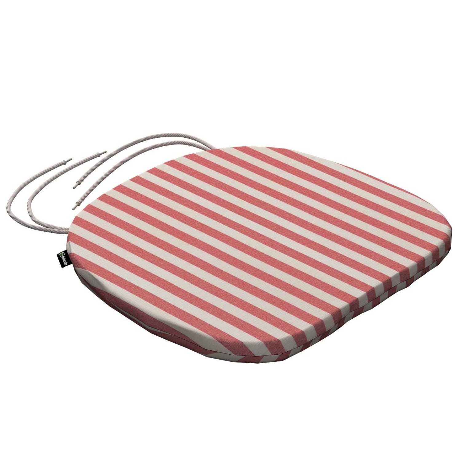Dekoria Stuhlkissen Marcus mit Bindeschnur aus Stoffkollektion Quadro in Rot-Ecru in 40 x 37 x 2,5 cm Dekoria Stuhlkissen Marcus mit Bindeschnur aus Stoffkollektion Quadro in Rot-Ecru in 40 x 37 x 2,5 cm von Dekoria