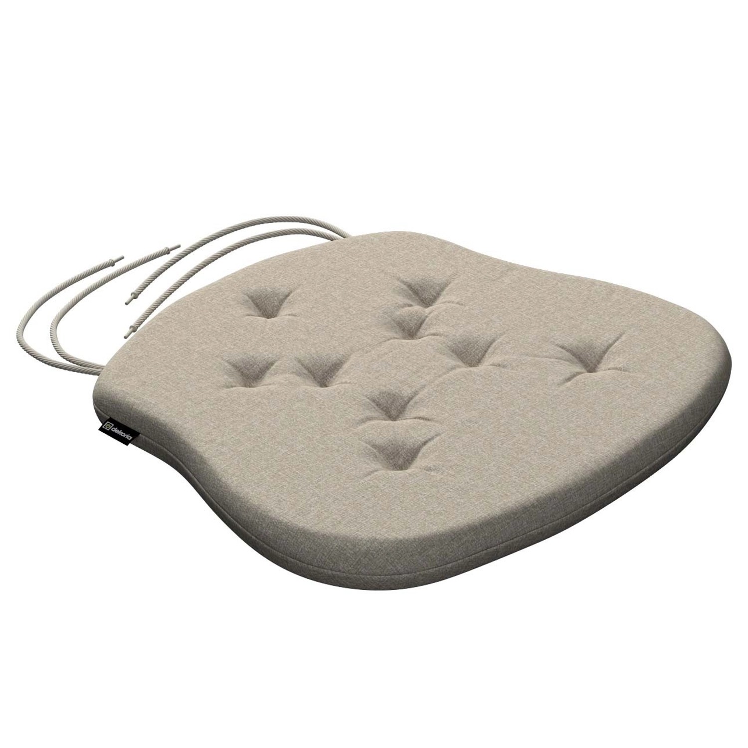 Dekoria Stuhlkissen Peter mit Bindeschnur aus Stoffkollektion Amsterdam in Grau-Beige in 41x 38 x 3,5 cm Dekoria Stuhlkissen Peter mit Bindeschnur aus Stoffkollektion Amsterdam in Grau-Beige in 41x 38 x 3,5 cm von Dekoria