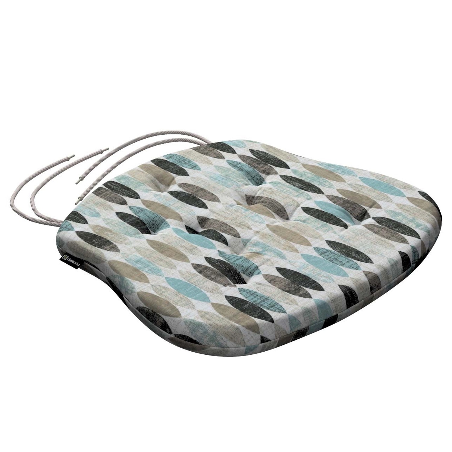 Dekoria Stuhlkissen Peter mit Bindeschnur aus Stoffkollektion Modern in Blau-Beige in 41x 38 x 3,5 cm Dekoria Stuhlkissen Peter mit Bindeschnur aus Stoffkollektion Modern in Blau-Beige in 41x 38 x 3,5 cm von Dekoria