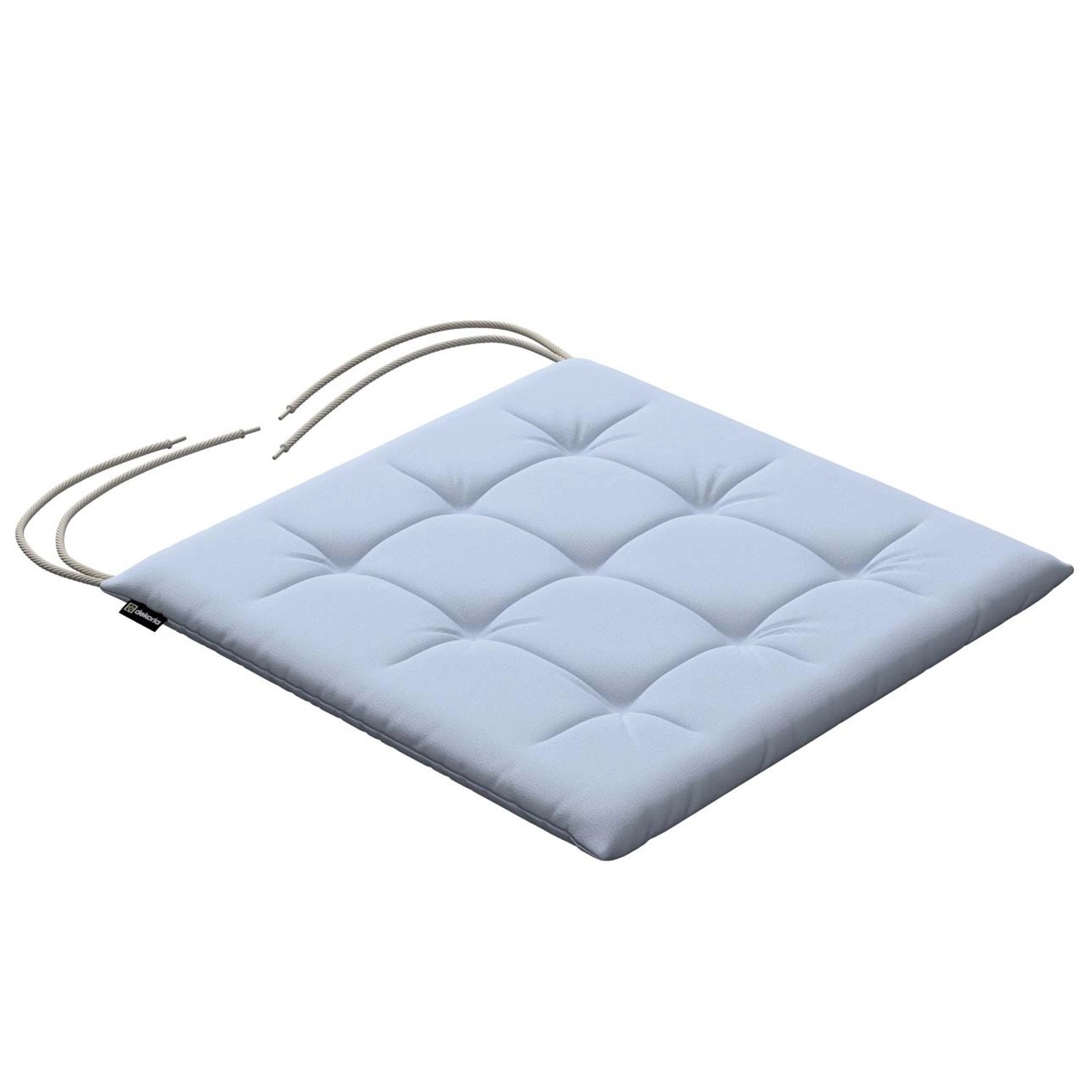 Dekoria Stuhlkissen Ulrich mit Bindeschnur aus Stoffkollektion Loneta in Hellblau in 40 x 40 x 3,5 cm Dekoria Stuhlkissen Ulrich mit Bindeschnur aus Stoffkollektion Loneta in Hellblau in 40 x 40 x 3,5 cm von Dekoria